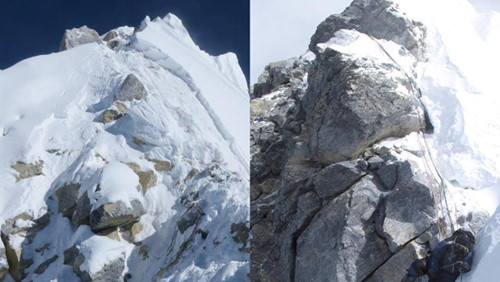 [-]Vách[-]đá[-]Hillary[-]trên[-]đỉnh[-]Everest[-]bị[-]sập